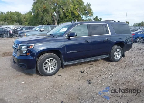 2019 Chevrolet Suburban Lt из США, поврежденный, VIN 1GNSKHKCXKR271016